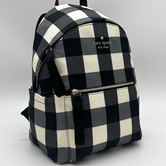 Kate Spade Chelsea Medium Backpack Black Multi - Picture 3 of 11